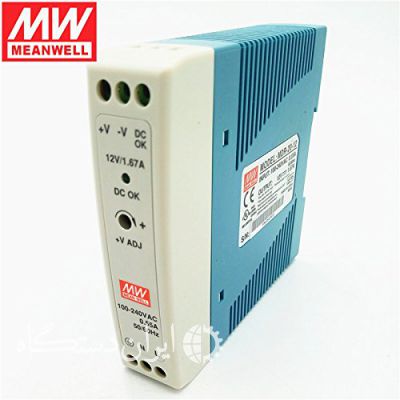 منبع تغذیه ریلی منویل، MDR-20-24, Mean W