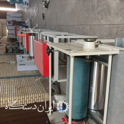 ساخت دستگاه چسب زن عرض 130